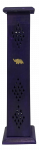 Wood Incense Tower - Purple, Each