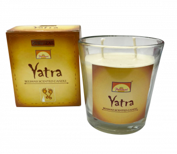 Yatra Beeswax Scented Candle, Each