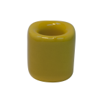 Yellow Ceramic Chime Candle Holder 1/2", Pack of 5